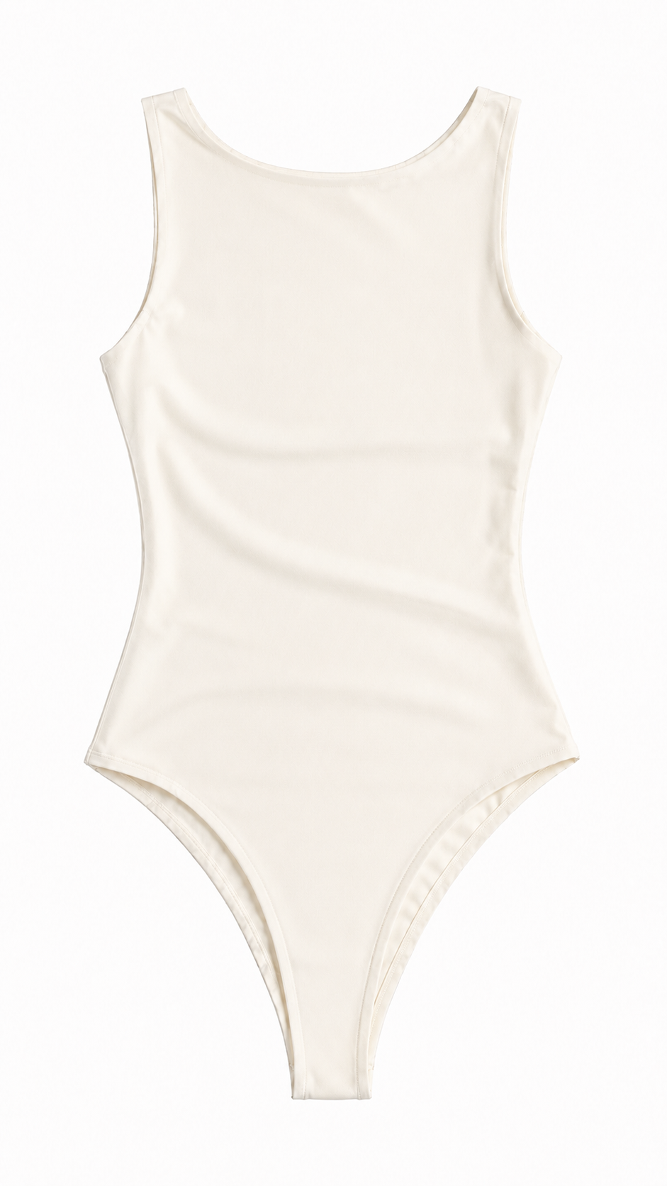 Pantibusa básica para mujer - Cuello redondo, sin mangas y corte entallado en tendencia