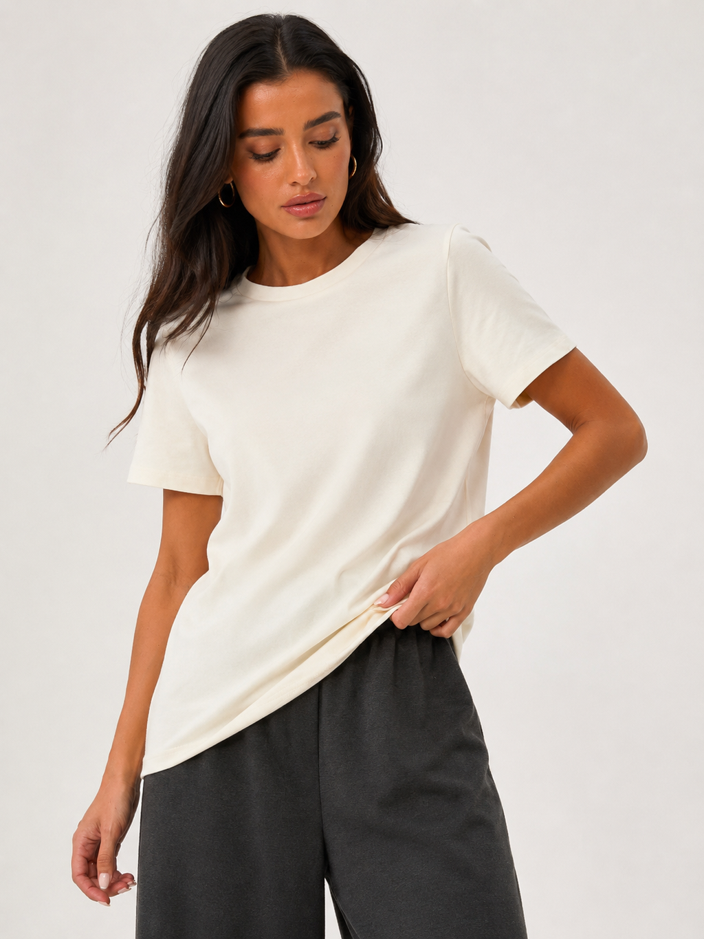 Playera básica para mujer - Corte relajado y estilo casual en tendencia