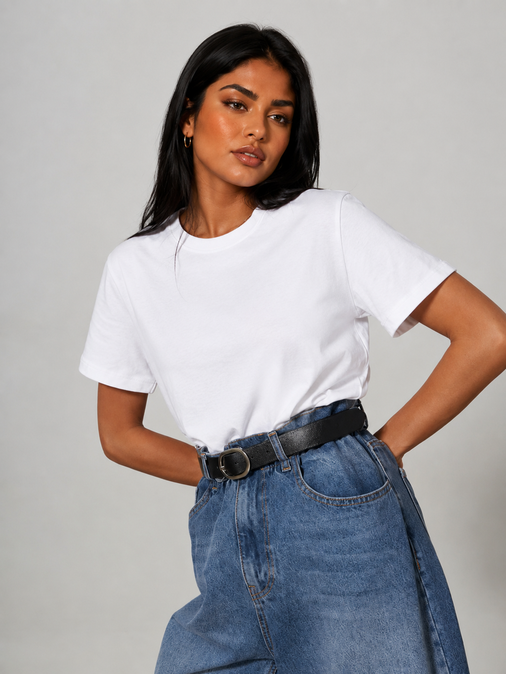 Playera básica para mujer - Corte relajado y estilo casual en tendencia