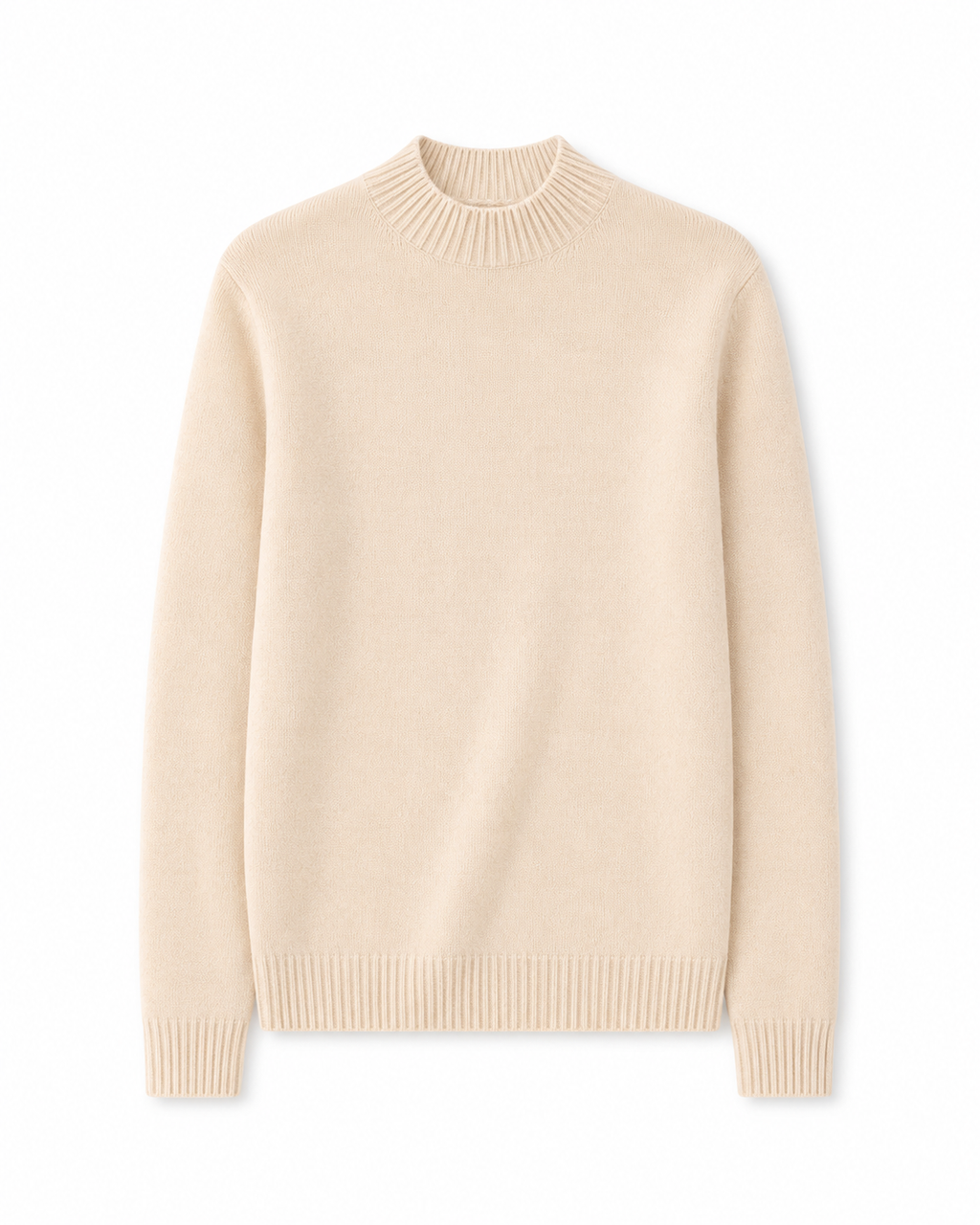 Suéter tejido para mujer - Manga larga, cuello redondo y estilo clásico en tendencia