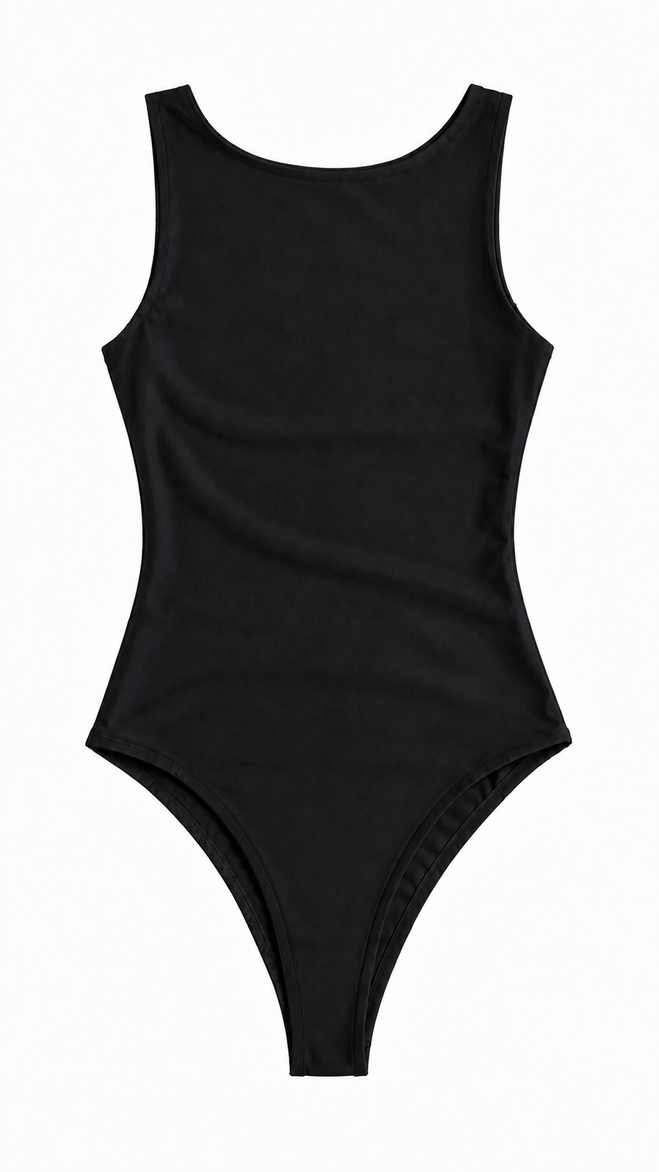 Pantibusa básica para mujer - Cuello redondo, sin mangas y corte entallado en tendencia