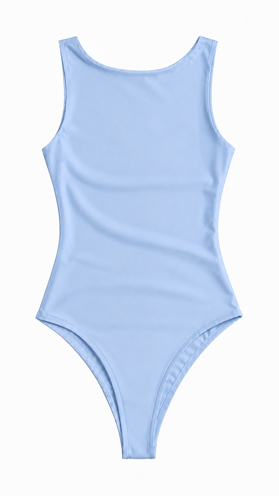Pantibusa básica para mujer - Cuello redondo, sin mangas y corte entallado en tendencia